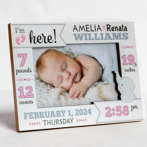 I'm Here! Birth Stats - Girl