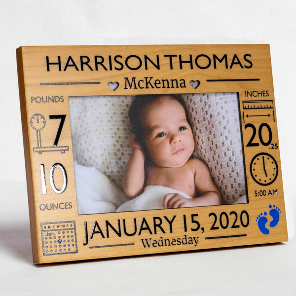 Just the Stats! - Natural Wood - Boy