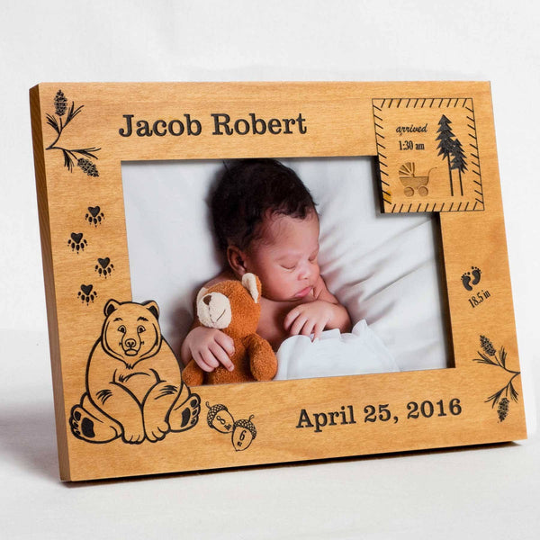 Rustic Cabin - Boy Gentle Bear