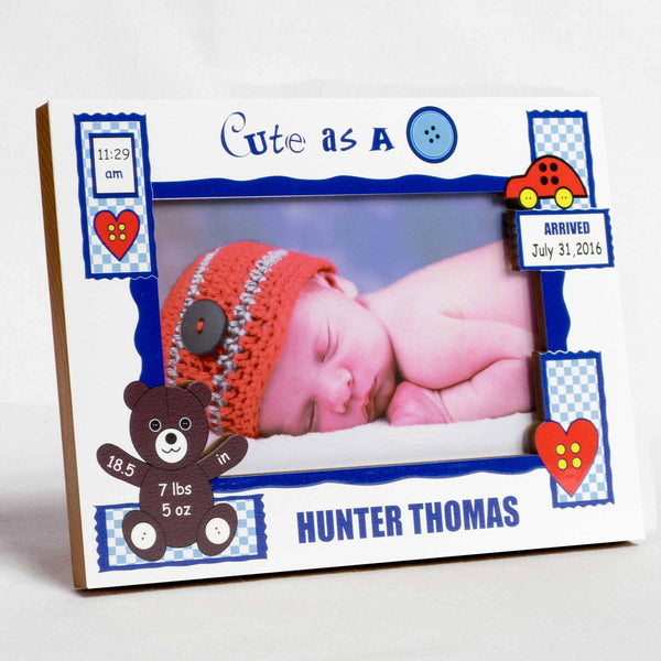 Cute as a Button - Boy