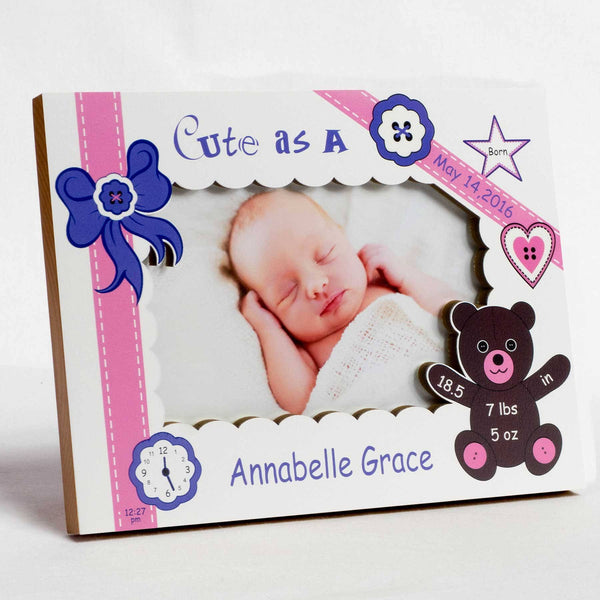 Cute as a Button - Girl