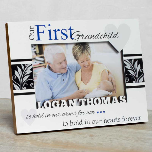 Our First Grandchild - White Finish/Boy