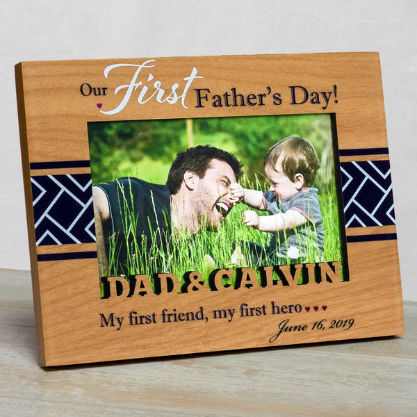 Our First Father's Day - Wood