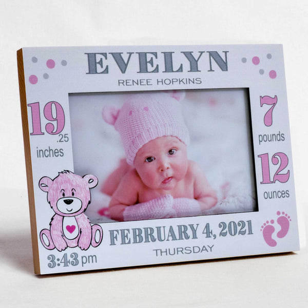 Baby Bear Birth Stats - Girl