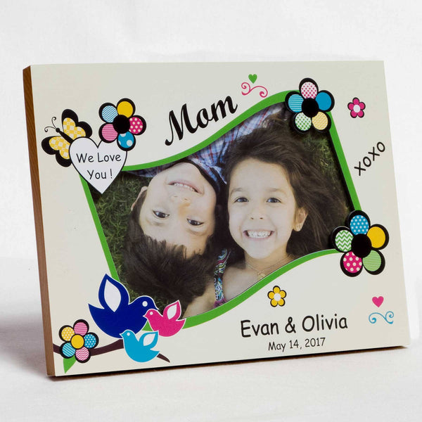 Mom- Whimsical Flowers-Yellow