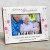 First Grandchild - Pink Flowers