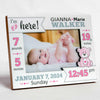 I'm Here! Birth Stats - Girl - Bear